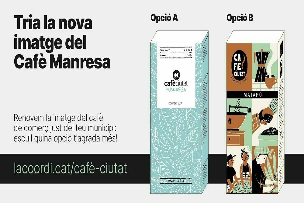 Tria la nova imatge del cafè del teu municipi