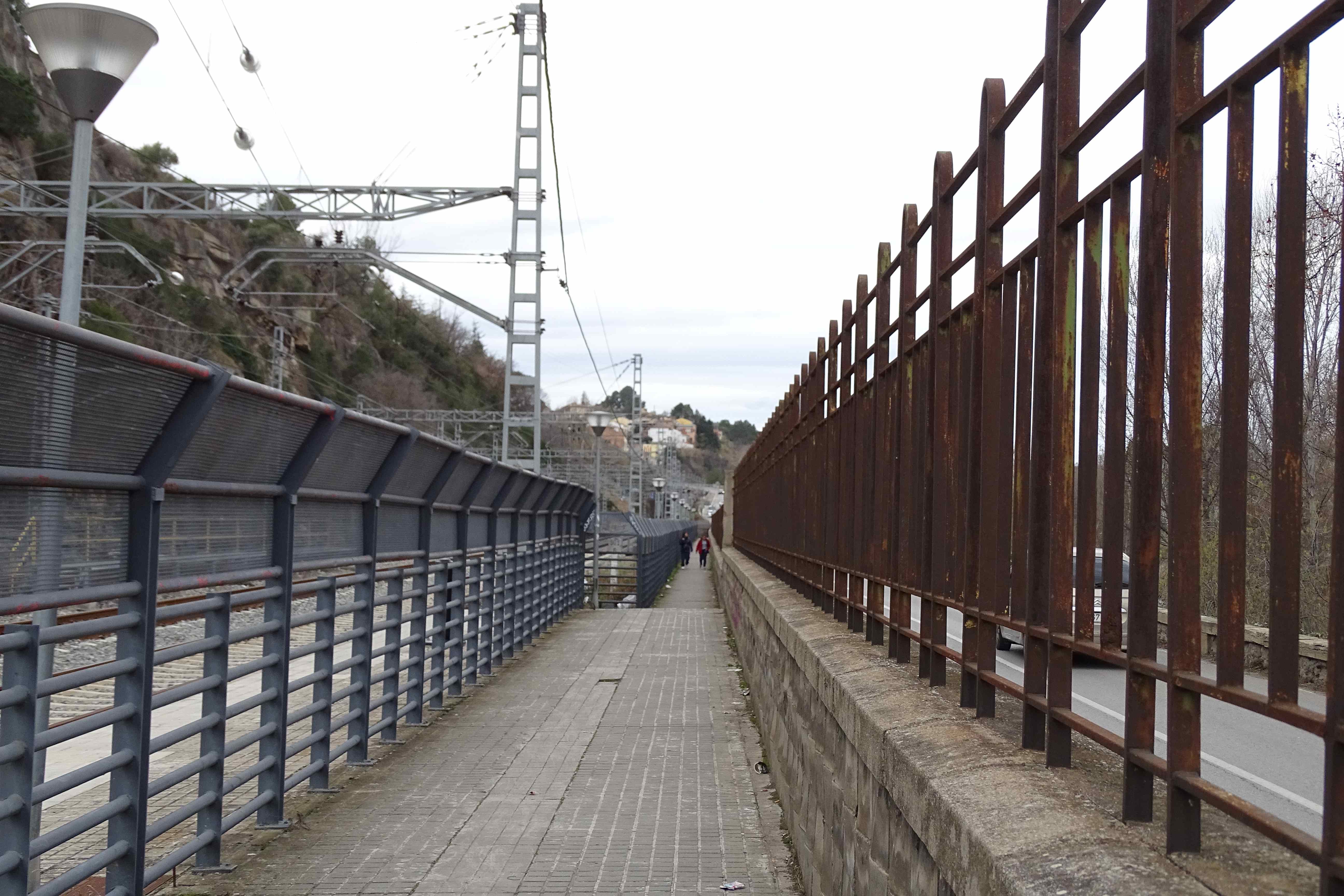 Imatge pels mitjans: Millora de la seguretat de la connectivitat entre el pont de Sant Francesc i la RENFE