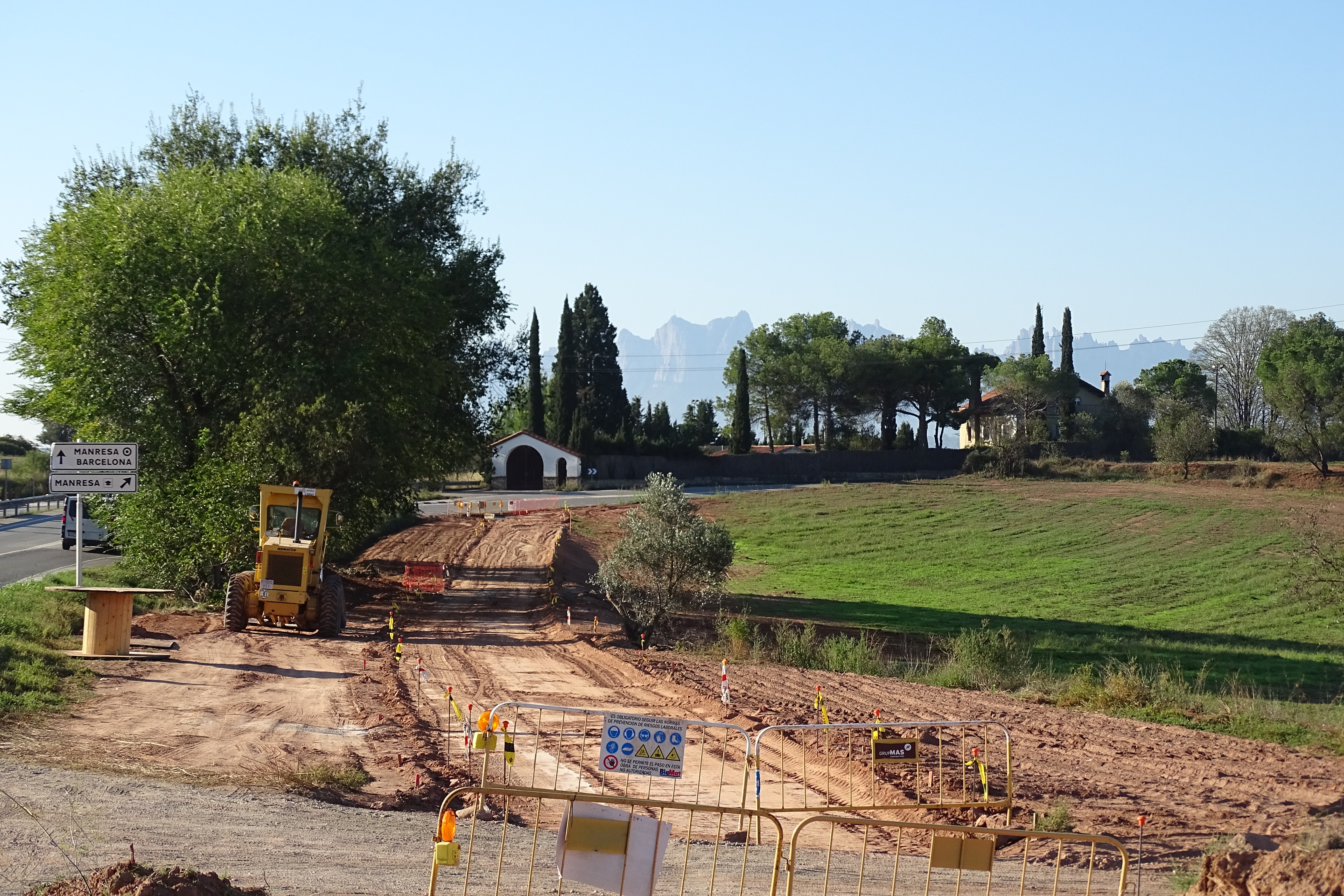 Imatge pels mitjans: Vies verdes connectores amb tots els municipis del Pla de Bages